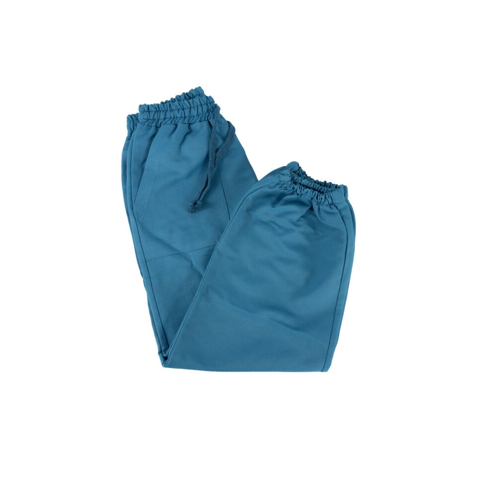 Erkek Çocuk Bol Kesim Lastik Paça % 100 Gabardin Pantolon