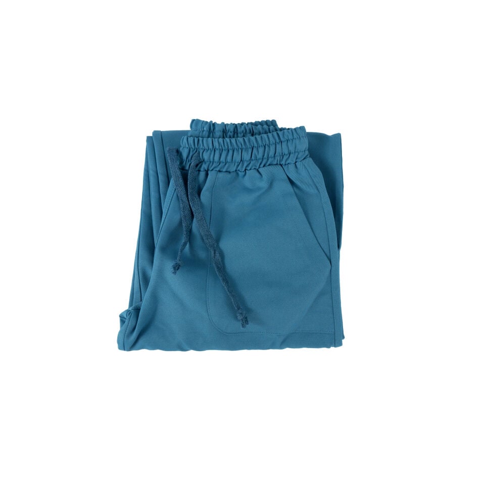 Erkek Çocuk Bol Kesim Lastik Paça % 100 Gabardin Pantolon